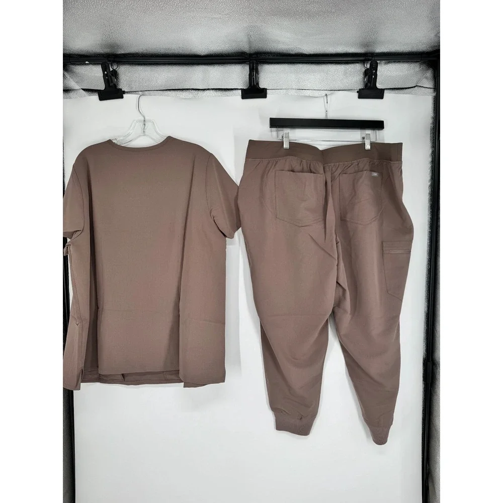 FIGS Scrub Set Womens 3XL Casma 3 Pocket Top Zamora 2.0 Joggers 3XLP 3XL Petite